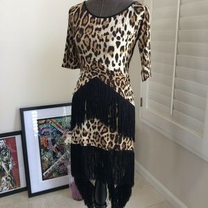 Ballroom Performance/Practice Dress Animal Print